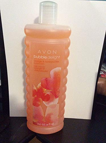 Avon Bubble Delight Orange  and  Honeysuckle Bubble Bath