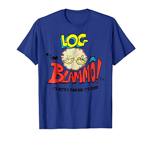 Nickelodeon Ren And Stimpy Log Blammo T-Shirt