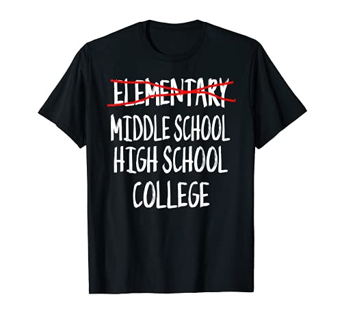 Funny Elementary School Graduation 6th Grade Graduation T-Shirt