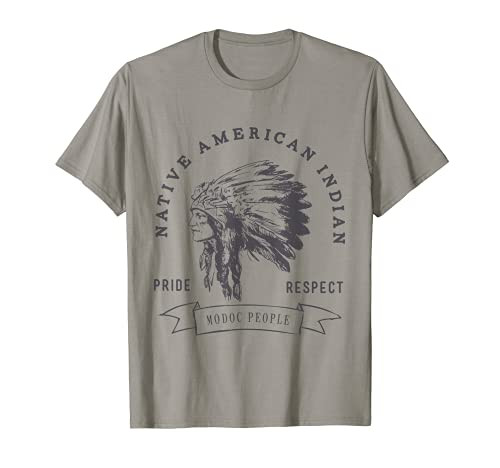 Modoc People Native American Indian Pride Respect T-Shirt