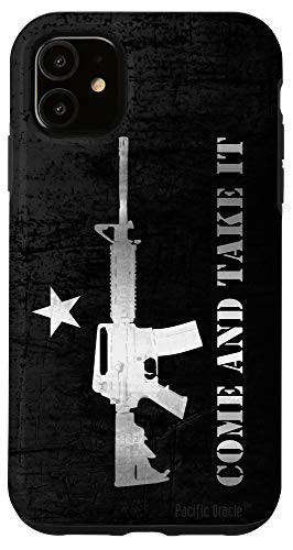 iPhone 11 Epic Come and Take It Gun Rights Supporter AR-15 Case