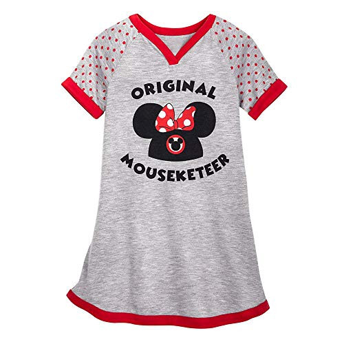 Disney Minnie Mouse ''Original Mouseketeer'' Nightshirt for Girls- Size 5/6