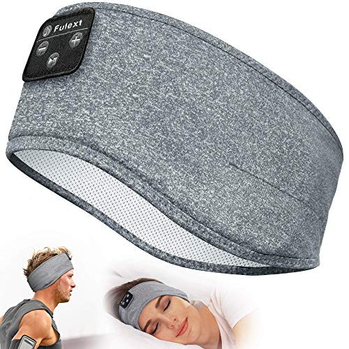 Sleep Headphones- Perytong Bluetooth Sports Headband Headphones with Ultra-Thin HD Stereo Speakers Perfect for Sleeping-Workout-Jogging-Yoga-Insomnia- Air Travel- Meditation