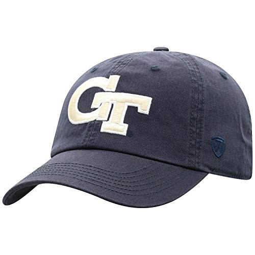 Top of the World Georgia Tech Women's Adjustable Casual Relaxed Fit Team Icon Hat- Adjustable Top of the World Georgia Tech Women's Adjustable Casual Relaxed Fit Team Icon Hat- Adjustable