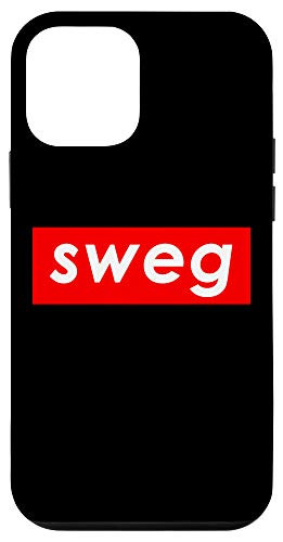 iPhone 12 mini Sweg Red Box Logo Dank Memes Swag MUCH SWEGGER Case