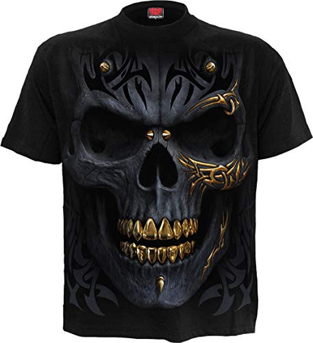 Spiral - Black Gold - T-Shirt Black - L