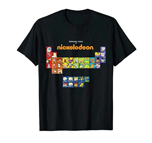 Nickelodeon Periodic Table of Nickelodeon T-Shirt