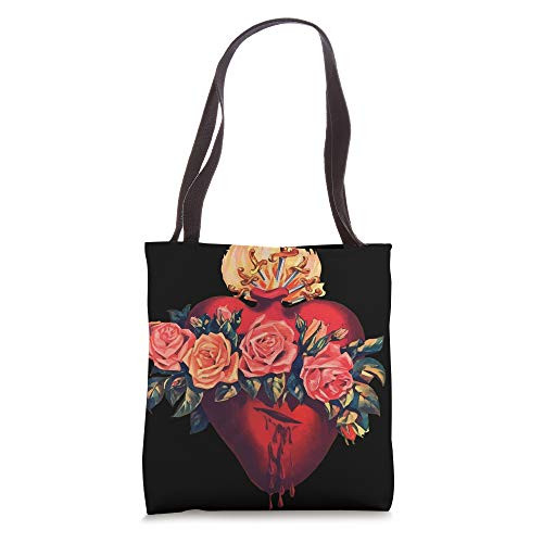 Immaculate Heart of Mary Vintage Blessed Catholic Sorrows Tote Bag