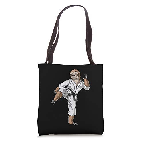 Sloth Karate Kickboxing Taekwondo Muay Thai Martial Arts Tote Bag Sloth Karate Kickboxing Taekwondo Muay Thai Martial Arts Tote Bag