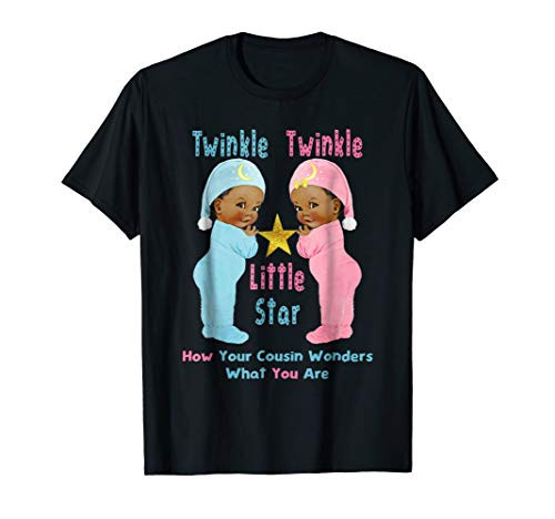 Twinkle Twinkle Little Star Male Cousin Ethnic T-Shirts