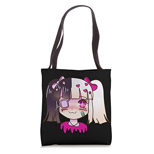 Yami Kawaii Sad Anime Girl Pastel Goth Menhera Tote Bag