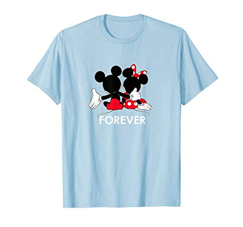 Disney Mickey and Minnie Mouse Silhouettes Forever T-Shirt Disney Mickey and Minnie Mouse Silhouettes Forever T-Shirt