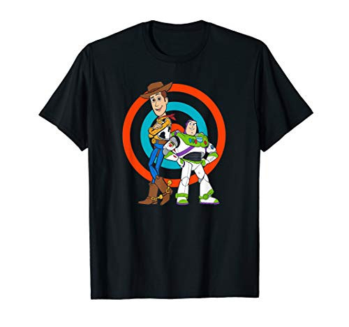 Disney Pixar Toy Story Buzz Lightyear and Woody T-Shirt Disney Pixar Toy Story Buzz Lightyear and Woody T-Shirt