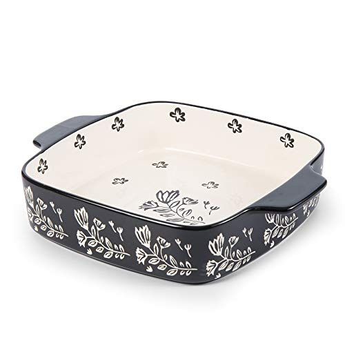 Wisenvoy Baking Dish Ceramic 9x9 Baking Pan Brownie Pan Casserole Dish Square Lasagna Pan Dish Pan Bakeware Sets Wisenvoy Baking Dish Ceramic 9x9 Baking Pan Brownie Pan Casserole Dish Square Lasagna Pan Dish Pan Bakeware Sets