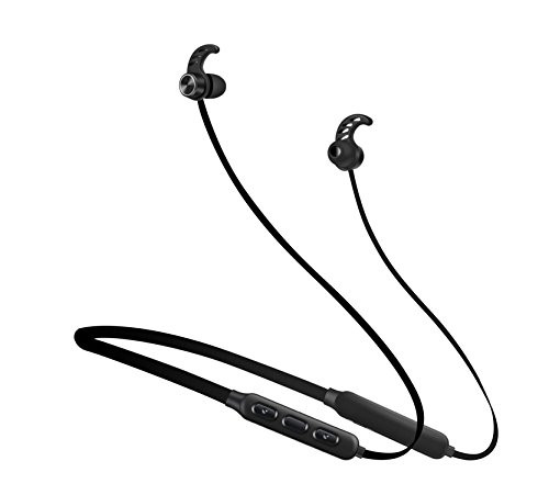 Bluetooth Headphones Neckband,Best Wireless Sports Headsets Lightweight In-Ear Earphones w/ Mic Magnetic Stereo Sweatproof Earbuds for Gym Running Workout Noise Cancelling Headsets (Black)