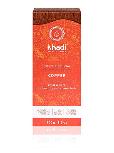 khadi Natural Hair Color Copper