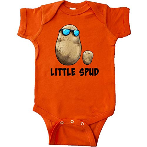 inktastic Little Spud Potato Father and Infant Creeper 24 Months Orange 3af8b