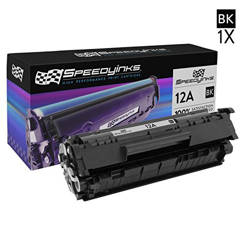 Speedy Inks Compatible Toner Cartridge Replacement for HP 12A Q2612A (Black)
