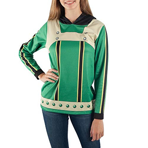 My Hero Academia Hoodie My Hero Academia Froppy Cosplay My Hero Academia-XX-Large Green