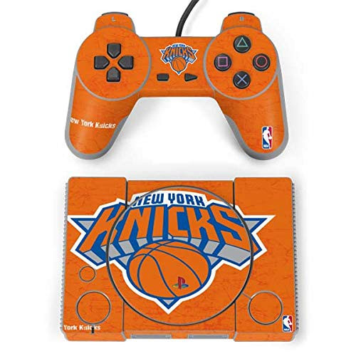 Skinit Decal Gaming Skin Compatible with Playstation Classic Bundle - Officially Licensed NBA New York Knicks Orange Primary Logo Design