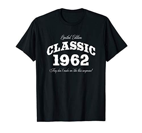 Gift for 58 Year Old- Vintage Classic Car 1962 58th Birthday T-Shirt