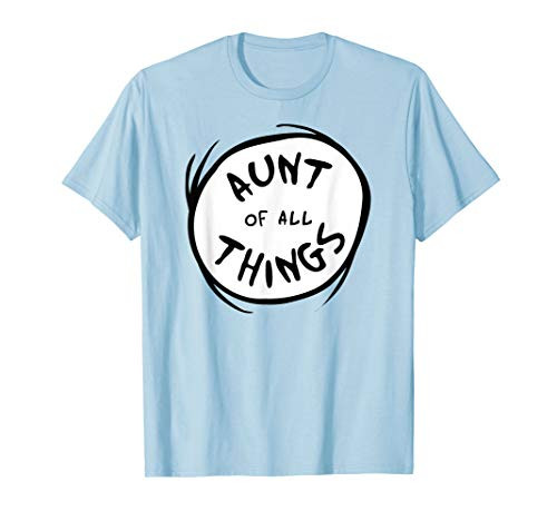 Dr. Seuss Aunt of all Things Emblem Color Option T-Shirt