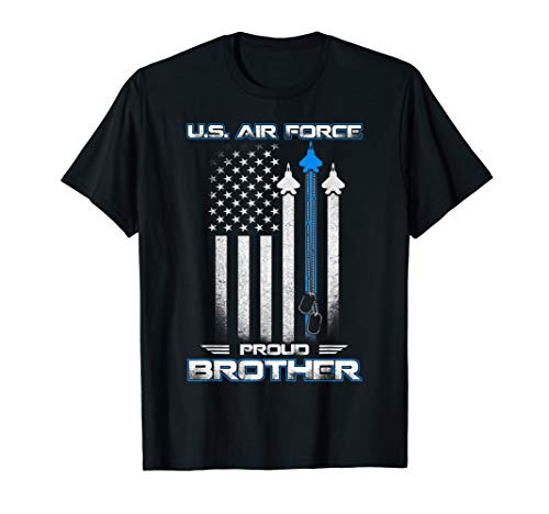 U.S. Air Force Stars Air Force Proud Brother T-Shirt