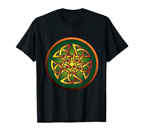 Celtic Art Designs Colorful Celtic Knot T-Shirt