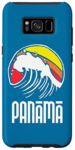 Galaxy S8Plus Panama Vintage 80s Retro Surfing Beach Wave Graphic Case