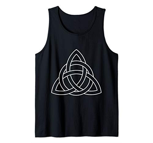 Trinity Knot Christianity Triquetra Nordic Slavic Celtic Tank Top