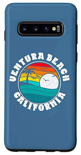 Galaxy S10 Retro Ventura Beach  and  Surf Graphic 80's Vibe Graphic Case
