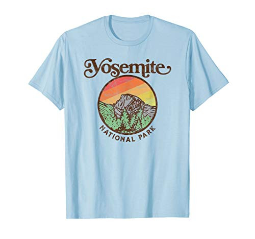 Yosemite National Park Vintage Style Retro 80s T-Shirt