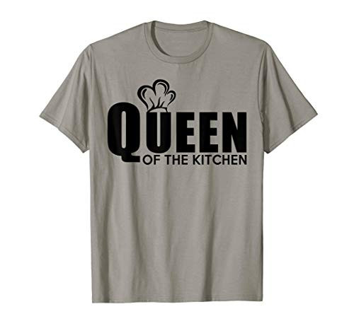 Queen Of The Kitchen - Chef Cooking BBQ Funny T-Shirt