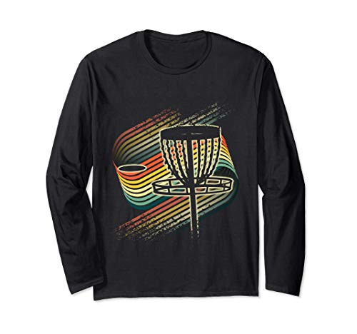 Disc Golf Basket Disc Golf Player Disc golf gift Long Sleeve T-Shirt