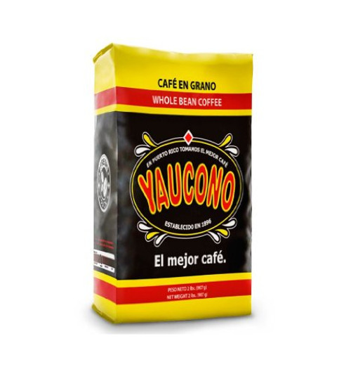 Cafe Yaucono Original Coffee Beans 2 pounds bag