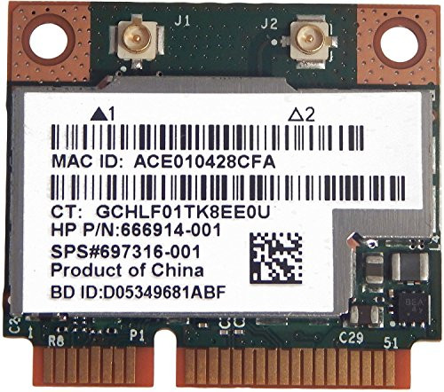 HP Broadcom Combo Wireless Bluetooth 4.0 BCM943228HMB 697316-001