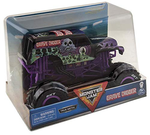 MonsterJam Grave Digger -Purple cage- 1-24 Scale Truck