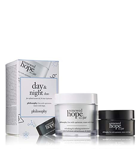 philosophy renewed hope day and night moisturizer set- 2.53 oz