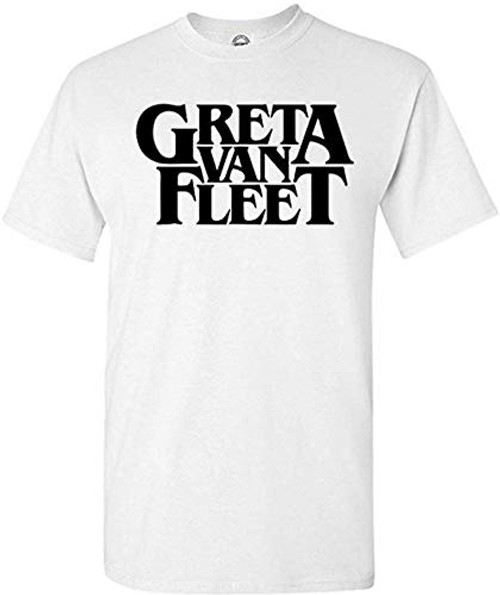 Greta Van Fleet Letter White Fashion Cotton T-Shirt