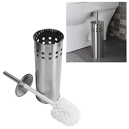 Toilet Brush Set- Rust and Bacteria Stainless Steel Toilet Brush Holder Toilet Brush and Holder for Bathroom Toilet