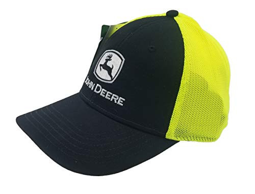 John Deere Mens' Hivis Mesh Back Hat/Cap - LP73363