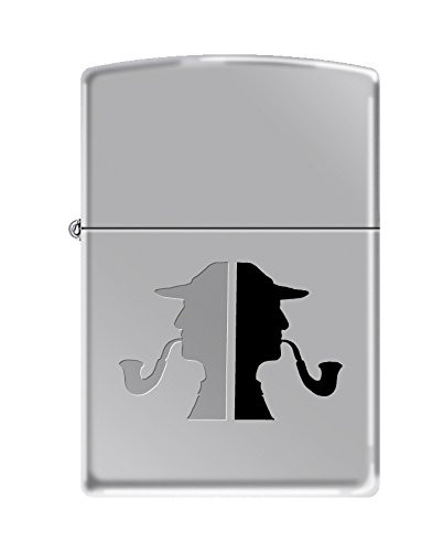 Zippo Faces High Polish Chrome Pipe Lighter