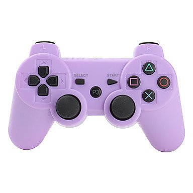 LZW Wireless Gamepad PS3 Controller Trigger Controller Trigger Button PS3 Bluetooth Gamepad Accessories 2.4 G Controller PC Controller Handle Joystick-Purple