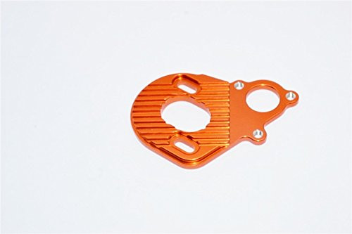 GPM Axial SCX10  and  Wraith Upgrade Parts Aluminum Motor Plate for AX10 Scorpion - 1Pc Orange