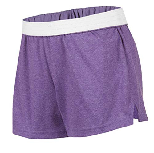 Soffe Juniors' Authentic Short Heather Purple