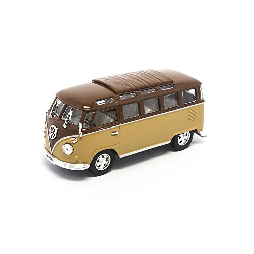 1962 Volkswagen Microbus Van Bus Brown 1/43 Diecast Model by Road Signature 43209