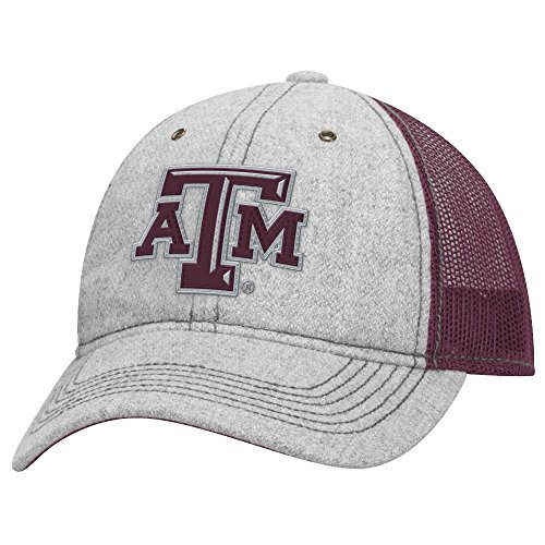 Texas A and M Aggies Adidas NCAA inchLifestyleinch Adjustable Slouch Meshback Hat