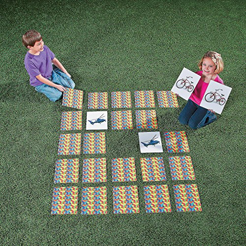 Fun Express Giant Matching Game - 48 Pieces - Educational and Learning Activities for Kids Fun Express Giant Matching Game - 48 Pieces - Educational and Learning Activities for Kids