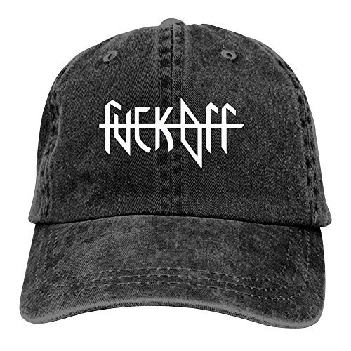 YOHOMO Fuck Off Daily Unisex Vintage Adjustable Cotton Baseball Cap Denim Dad Hat Cowboy Hat YOHOMO Fuck Off Daily Unisex Vintage Adjustable Cotton Baseball Cap Denim Dad Hat Cowboy Hat