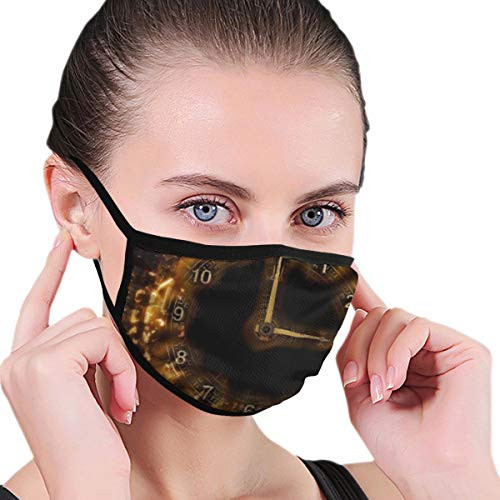 VANKINE Cool Time Machine Clock Unisex Washable Mouth Sleeve Anti-Dust Reusable Mouth Guard